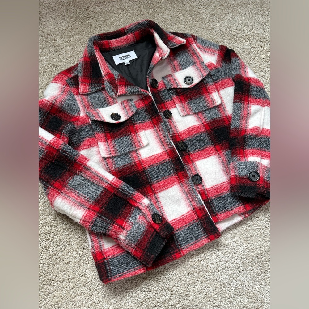 BB Dakota Red Flannel jacket